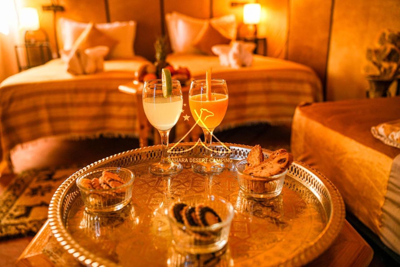 Sahara Desert Camping - Luxury Desert Camp Merzouga Erfoud Eksteriør billede