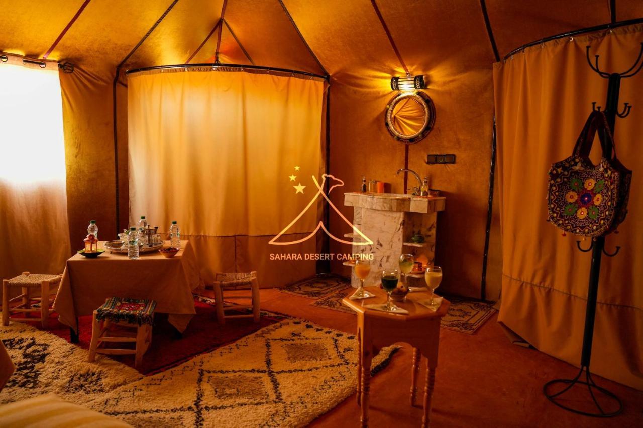 Sahara Desert Camping - Luxury Desert Camp Merzouga Erfoud Eksteriør billede