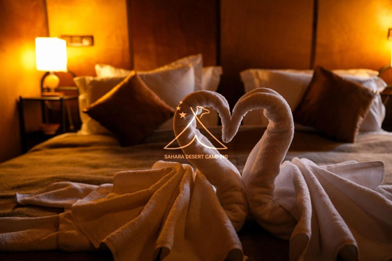 Sahara Desert Camping - Luxury Desert Camp Merzouga Erfoud Eksteriør billede