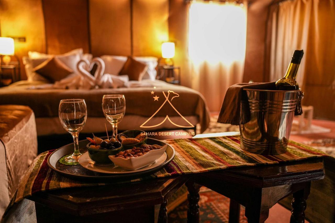Sahara Desert Camping - Luxury Desert Camp Merzouga Erfoud Eksteriør billede