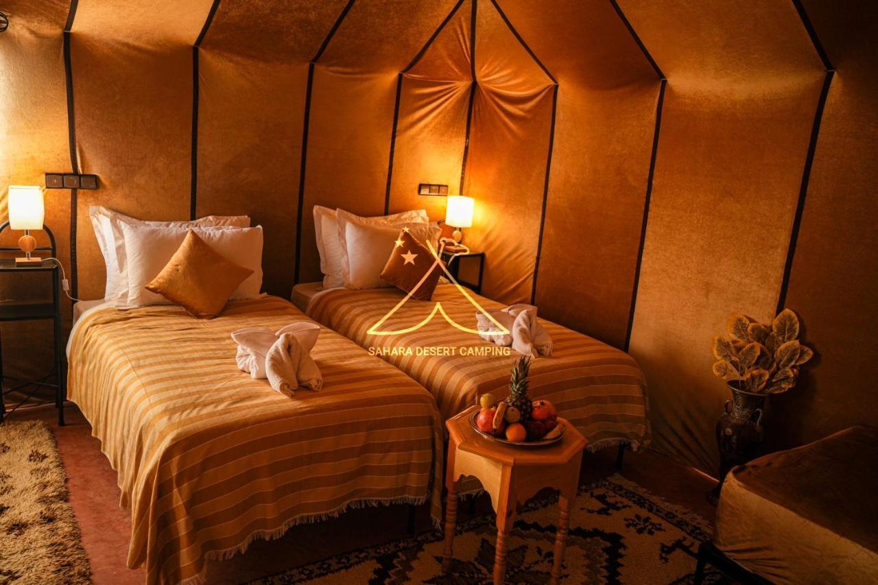 Sahara Desert Camping - Luxury Desert Camp Merzouga Erfoud Eksteriør billede