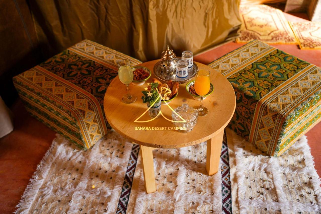 Sahara Desert Camping - Luxury Desert Camp Merzouga Erfoud Eksteriør billede