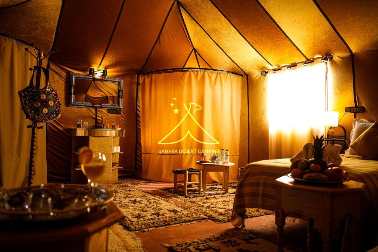 Sahara Desert Camping - Luxury Desert Camp Merzouga Erfoud Eksteriør billede