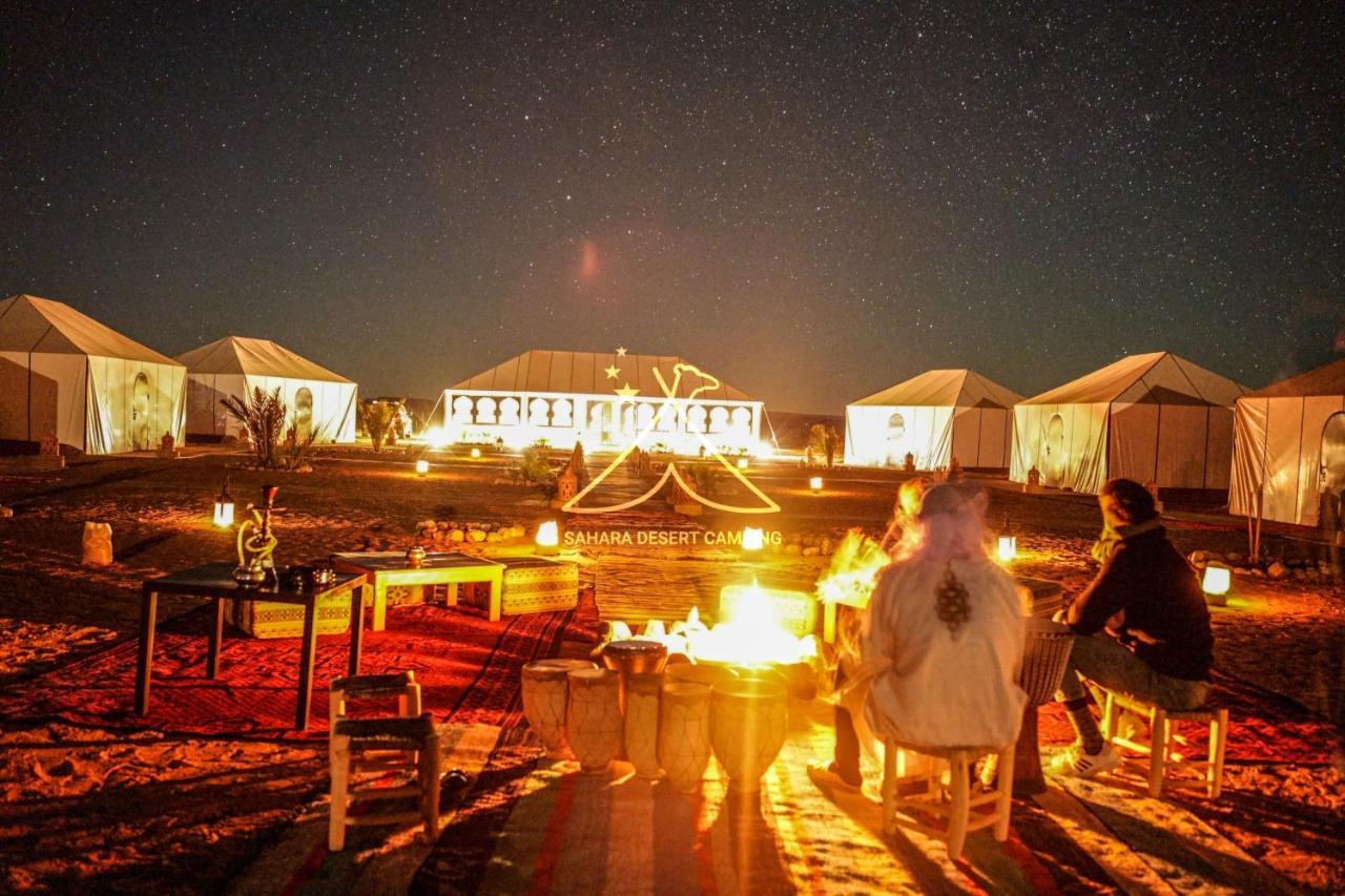 Sahara Desert Camping - Luxury Desert Camp Merzouga Erfoud Eksteriør billede